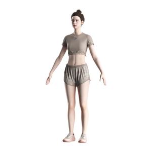 Pantalones Cortos Deportivos de Secado Rápido de Alta Calidad para Gimnasio, Pantalones Cortos de Entrenamiento para Mujer, para Verano - Product Image 6