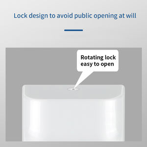 Dispensador de Desinfectante para Inodoro y Urinario, Moderno, de Plástico, para Montar en la Pared - Product Image 3