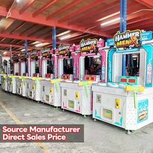 เกมตีตัวตุ่นแบบหยอดเหรียญหลากสี สำหรับเด็กและกิจกรรมครอบครัว เกมหยอดเหรียญ - Product Image 3