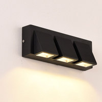 Applique murale LED extérieure étanche IP65 en aluminium AC110V 220V pour balcon, jardin, porche, luminaire décoratif pour la maison