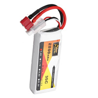 Batterie Lipo 2S 2200mAh 7.4V 50C Lip, pack de batteries lithium-ion pour voiture, camion, avion, hélicoptère, bateau, modèle réduit RC