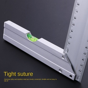 Stanley Gerader Winkellineal, Edelstahl-Aluminium-Sitz, Stahl-Nivellierlineal für Holzbearbeitung, Bau und Haushalt - Product Image 4