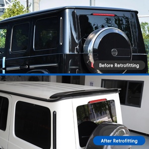 แผงตกแต่งท้ายรถทำจากคาร์บอนไฟเบอร์รุ่น2002-2016เหมาะสำหรับรถ Benz AMG W464 G63 - Product Image 2