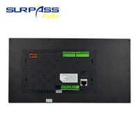 PW130T + 8FCR53 Amplifier rumah pintar, Wifi dalam dinding latar belakang Stereo banyak kamar sistem musik Output daya 30W