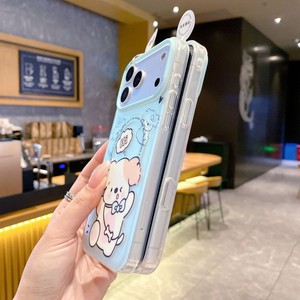 Funda de teléfono OEM con diseño de perro y mariposa de dibujos animados, con efecto brillante, para chicas, con cubierta trasera magnética resistente para iPhone 17 16 15 14 13 - Product Image 3