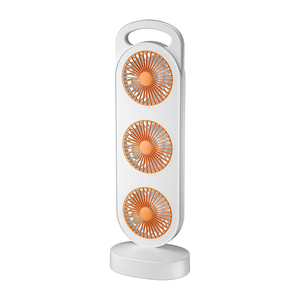 Ventilador enfriador de aire USB de nuevo diseño, Mini soporte recargable para el hogar, mesa de ventilador pequeña de 1200mAh para uso doméstico - Product Image 4