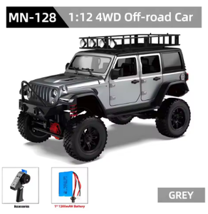 SJY-MN128 Full Scale RC <b>CAR</b> Model <b>Remote</b> <b>Control</b> <b>Car</b> Wrangler 4WD Climbing <b>Car</b> Simulation Off Road Vehicle Toy - Product Image 5