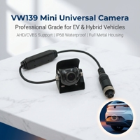 Mini metalen behuizing High-definition grote hoek waterdichte vrachtwagencamera achteruitrijcamera