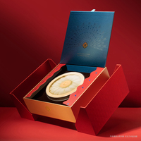 Boîtes cadeaux personnalisées vides de luxe, écologiques, recyclables, rigides, de qualité alimentaire, motif paon, nid d'oiseau, pour compléments alimentaires et huile d'olive