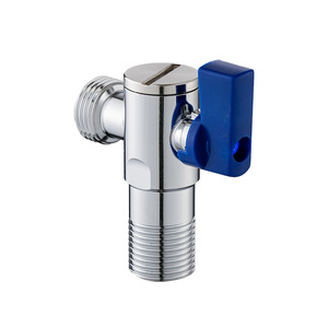 Robinet d'angle 20 mm 1/2 po en acier inoxydable 304 à passage complet pour chauffage de l'eau et utilisation dans les toilettes - Product Image 3