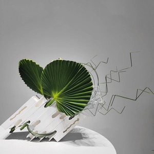 Feuilles <span class=keywords><strong>de</strong></span> palmier artificielles en mousse, bouquets <span class=keywords><strong>de</strong></span> mariage pour centres <span class=keywords><strong>de</strong></span> table, arrangements, fête prénuptiale, décorations <span class=keywords><strong>de</strong></span> fête à domicile - Product Image 5