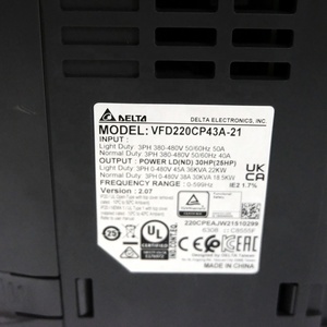 ใหม่ VFD220CP43A-21 ซีรีส์ CP2000 คอนเวอร์เตอร์แบบดั้งเดิมพร้อมการรับประกัน 12 เดือนในสต็อก - Product Image 4