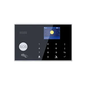 2023 mejor alarma de hogar segura Simple Tuya WIFI GSM sistema de alarma de automatización del hogar inteligente antirrobo para el hogar