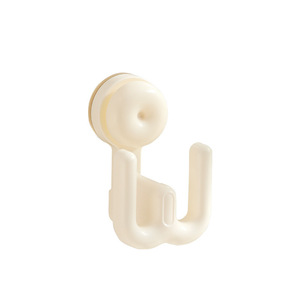 Xinzao <b>Suction</b> <b>Cup</b> Slipper Rack Cream Wall Mounted Bathroom Drainer Durable <b>Hooks</b> For Slippers Towels - Product Image 5