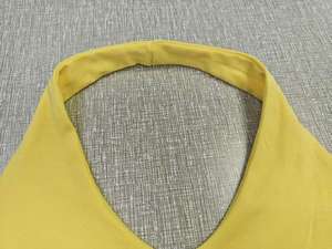 Completo Due Pezzi da Donna di Alta Qualità, Tinta Unita, Collo Halter, Senza Maniche, Pantaloni Capri, Estivo, in Cotone e Spandex, Abbigliamento Casual, Logo Personalizzato - Product Image 5