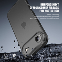 Sensation de peau translucide mat PC TPU Defender antichoc pare-chocs housse de téléphone portable pour iPhone 17 Air