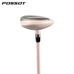 Club de <span class=keywords><strong>golf</strong></span> hybride Possot pour femmes, rose fleur de cerisier, manche en graphite, poignée en caoutchouc, droitier, flex L - Product Image 2