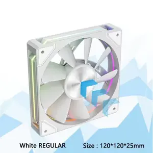 Gamer-X OEM Ball Bearing ARGB 4Pin 120mm Gaming <b>Computer</b> Case <b>Fan</b> - Product Image 2