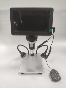 กล้องจุลทรรศน์ดิจิทัลสำหรับ USB3.0 LCD 7นิ้ว12ม. 8 LED HD สำหรับอุตสาหกรรมเดสก์ท็อปแบบพกพา - Product Image 5