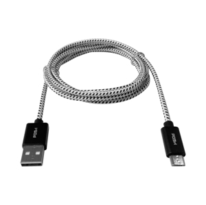 สายเคเบิลมีโลโก้6FT V8 <span class=keywords><strong>USB</strong></span> ไปยังสายชาร์จ <span class=keywords><strong>Micro</strong></span> B - Product Image 5