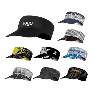 Fashion Custom Beach Fishing Cap Outdoor Sport Soft Brim Foldable Quick Dry UV Sun Visor Hat For Women Men