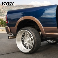 Jantes forgées sur mesure 22x12 24x14 24x16 26x16 26x14 20x10 Monobloc Super Jantes Simples pour Silverado 2500 HD F250 Sierra 2500HD