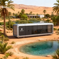 Maison-capsule de qualité commerciale, cuisine, chambre, salle de bain - Design moderne pour les parcs, les stations balnéaires, les zones panoramiques, approuvée par le gouvernement chinois