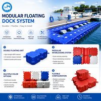 Nouvelle quai flottant GZZH en PEHD de haute qualité pour jet ski et ponton de bateau, idéal pour les marinas