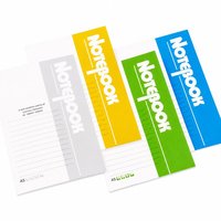 Cuaderno de Ejercicios A5 para Estudiantes, con Papel Rayado, Cuaderno Escolar para el Aprendizaje en el Aula, Suministros Educativos