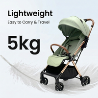 Poussette de voyage légère et pliable pour bébé, design simple, pour nouveau-né, certifiée EN1888, modèle 2026 pour le marché européen