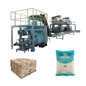 Mesin pengemasan tas sekunder kecepatan tinggi harga pabrik mesin kemasan kantong sekunder untuk pengemasan gula