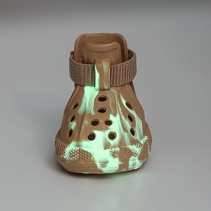 Sabots pour chiens phosphorescents en gros, sandales pour animaux de compagnie à motif marbré tendance, chaussures d'été lumineuses pour chiens, imperméables, faible MOQ - Product Image 2