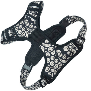 Fashion Adjustable No Pull Dog Harness Custom Print Reflective Breathable Pet Vest Harness for Medium Large Dogs Daily <b>Walking</b> - Product Image 2