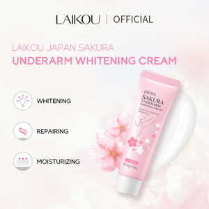 Laikou Japan Sakura Crema blanqueadora para axilas oscuras 30g 1,06 oz Hidratante Iluminador Loti - Product Image 2