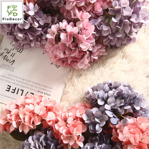 Venta caliente al por mayor <span class=keywords><strong>de</strong></span> seda Artificial Hortensia flor colorida para casa boda centro <span class=keywords><strong>de</strong></span> mesa piezas <span class=keywords><strong>de</strong></span> decoración <span class=keywords><strong>de</strong></span> diseño - Product Image 2