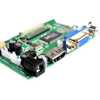 Sıcak satış 7 inç ahududu Pi 3 TN LCD HD MI VGA AV ekran modülü ile Pcduino muz Pi için