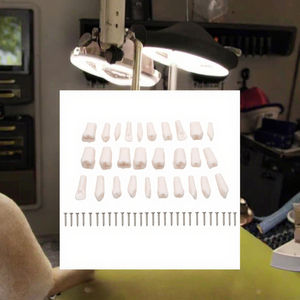 Simulador Dental Creativo de 28 Piezas, Modelo de Dientes de Metal Estándar, Certificado CE Clase II para Práctica Dental, Manual, Eléctrico - Product Image 2