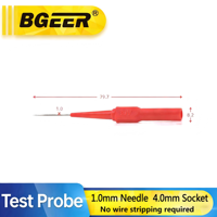 0.7mm/1mm/4mm Non-Piercing Test Probe Kit for Multimeter & Automotive Electrical Testing - Professional Car Repair Tool