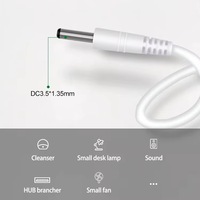 Großhandel USB-zu-DC-Stromkabel 3,5x1,35mm 5,5x2,1mm DC-Stecker Ladekabel für Kleingeräte Anpassbare Länge