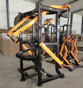 Appareil de musculation à charge par plaques en acier pour la remise en forme, équipement d'entraînement de force pour la musculation latérale et des jambes, matériel de gym d'occasion - Product Image 3