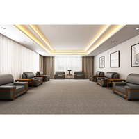 Offre Spéciale : Ensemble de Canapés Modulaires Modernes pour Bureau, avec Structure en Bois Massif et Coussins en Tissu – Idéal pour Salles de Réunion Formelles, Réceptions, Hôtels et Écoles