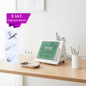 New 5 in 1 Hair Analyzer Scalp Massage Electric Head Painless Sore Relief Body Massage High Frequency <b>Comb</b> Device for Salon - Product Image 1