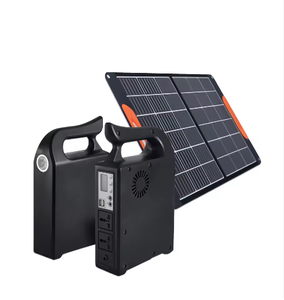 YILI 300W Station <span class=keywords><strong>solaire</strong></span> portable onduleur à onde sinusoïdale pure batterie lithium-ion contrôleur MPPT démarreur de saut Port RV voiture/hors réseau - Product Image 3