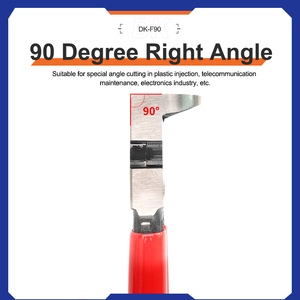 Alicates planos de ángulo recto Industrial Sunshine, herramienta de reparación de marco de cámara de teléfono móvil de cabeza plana, cortadores de Cable de anillo de acero - Product Image 4