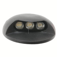 OFFRE SPÉCIALE Corps EN ALUMINIUM 3W RGB AUTOMATIQUE DMX LED RONDE Chemin Route Étape Lumière