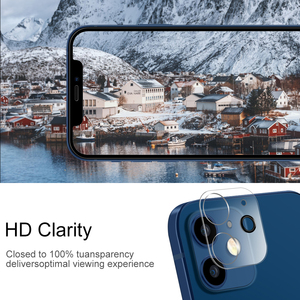 Miễn Phí Mẫu 9H Kính Cường Lực Trong Suốt Ống Kính Máy Ảnh Screen Protector Phim Cho <span class=keywords><strong>iPhone</strong></span> 12 - Product Image 2