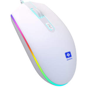 Mouse da Gaming RGB Luminoso con Filo USB, 1600 DPI, Accessori per <span class=keywords><strong>Computer</strong></span> da Esports - Product Image 4