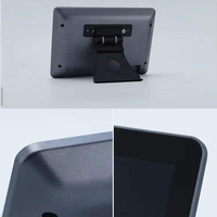 Nuevo Kiosco Android Negro sin Ventilador con Pantalla Táctil Capacitiva de 15.6 Pulgadas, IP65 Resistente al Agua, 4K, USB/Seriales/DVI, para Uso Comercial y Clínico