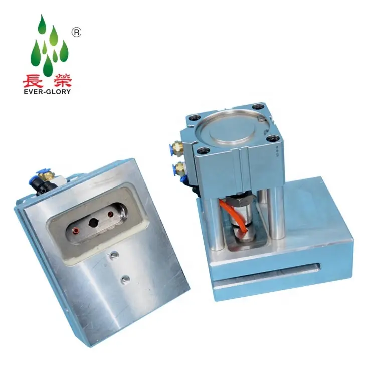 Pneumatic Handle Hole Punch Machine for Plastic Bag