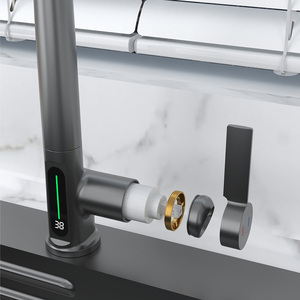 Grifo de Cocina Extraíble Recién Llegado, Grifo Blanco para Fregadero con Rotación de 360 Grados - Product Image 6
